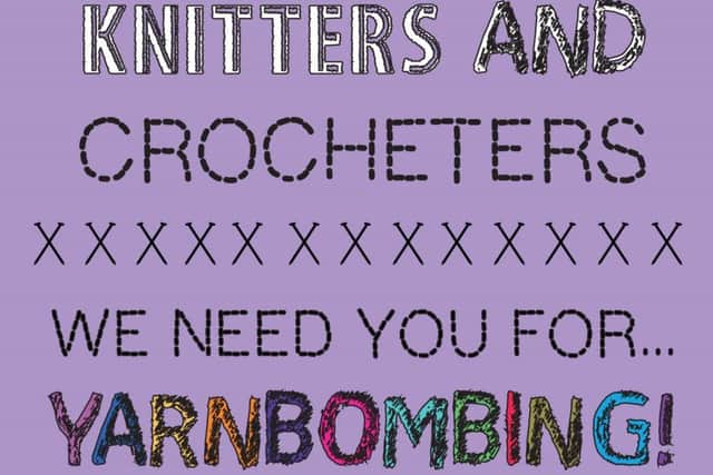 Yarnbombing PHOTO: Supplied