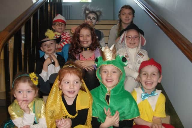 Children dressed up as their favourite book characters for World Book Day PHOTO: Supplied
