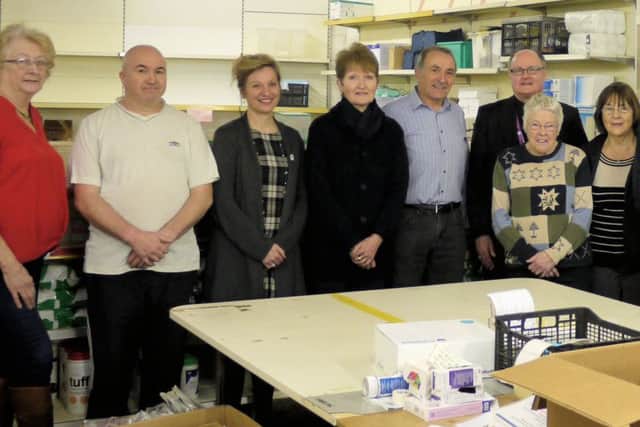 Inter Care with the Bishop of Nottingham PHOTO: Supplied