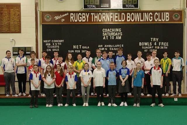 The 32-strong field of under 16s bowlers EMN-170703-172519002