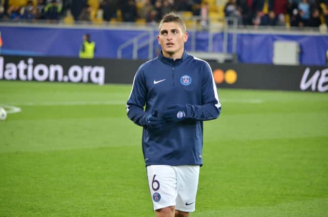 Marco Verratti. Photo: Shutterstock.