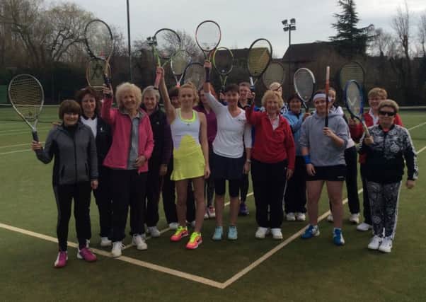 Hamilton Tennis Club's ladies' teams are ready for the new season EMN-170314-175406002