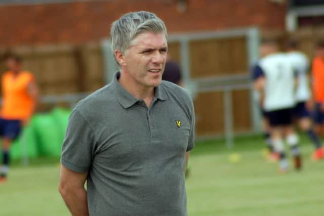 Melton Town boss Tony Thorpe was a Â£1 million player in his professional days EMN-161123-121047002