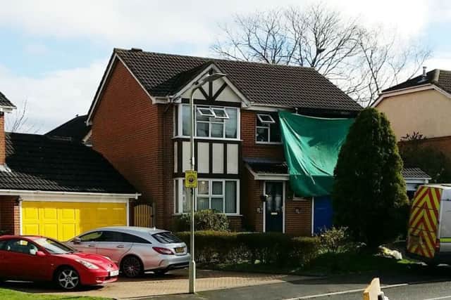 The house in Lambert Close, Melton, where a fire claimed the life of a 72-year-old woman on Sunday night EMN-170320-155828001