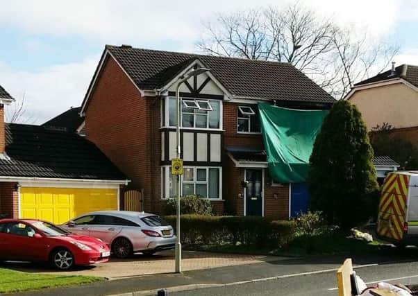 The house in Lambert Close, Melton, where a fire claimed the life of a 72-year-old woman on Sunday night EMN-170320-155828001