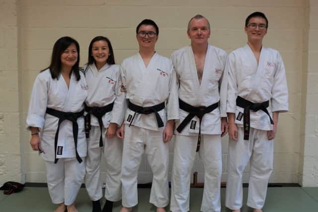 And dad makes five. The Artingstall family of first dan black belts EMN-170323-152632002