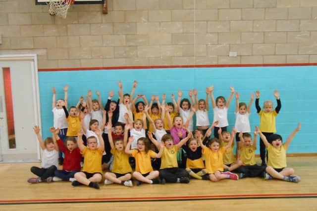 Children from three primary schools enjoyed a spot of tennis at Melton Mowbray Tennis Club EMN-170323-124545002