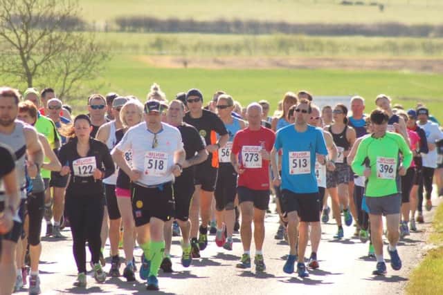 Almost 500 runners completed the Belvoir Half-Marathon in 2016 EMN-170328-132623002