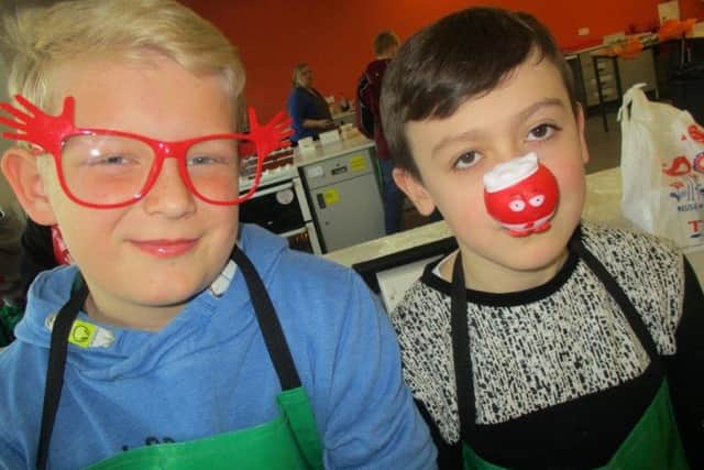 Red Nose Day was a fantastic success and a lot of fun at John Ferneley College. Fundraising participation included a non-uniform day, cake sale, lip sync battle and throwing sponges at teachers in the stocks. A total of Â£1,213 was raised to be split between Comic Relief and Hope against Cancer PHOTO: Supplied