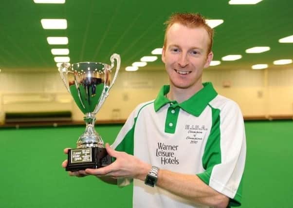 World number two Nicky Brett is in action in the men's pairs semi-finals this morning, for Huntingdon EMN-170330-091604002
