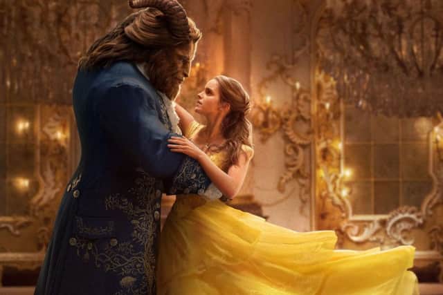 Dan Stevens as The Beast and Emma Watson as Belle PHOTO: PA Photo/Disney