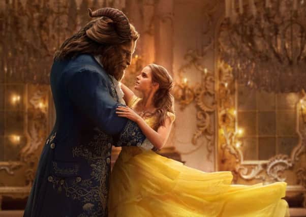 Dan Stevens as The Beast and Emma Watson as Belle PHOTO: PA Photo/Disney