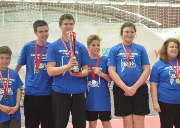 Melton and Belvoir's learning disability basketball winners EMN-171104-160153002