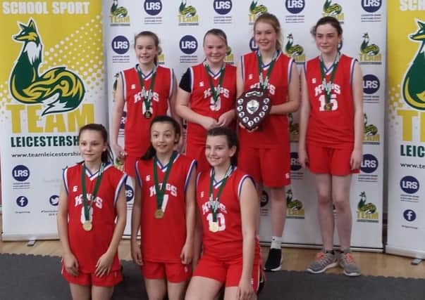 The Year 7 girls are crowned county basketball champions EMN-171204-093044002