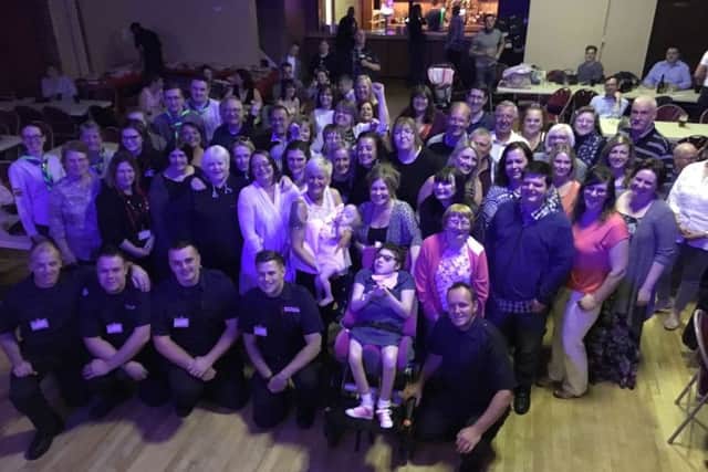Recipients of donations from Melton firefighters' annual Trumpton fundraising effort together at a presentation evening PHOTO: Supplied