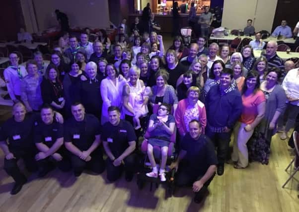 Recipients of donations from Melton firefighters' annual Trumpton fundraising effort together at a presentation evening PHOTO: Supplied
