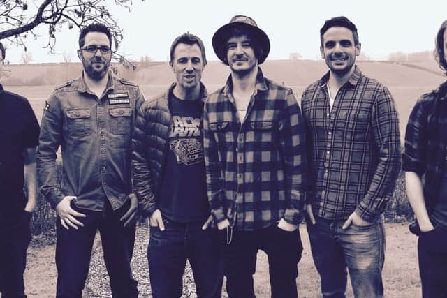 Marvel in 2017 (from left to right): Mike Underwood (bass/guitar), Matt Cullingworth (guitar/vocals), Jim Warner (lead guitar/vocals), David Jackson (guitar/vocals), Ben Rainforth (drums) and Lloyd Young (bass/guitar) PHOTO: Supplied