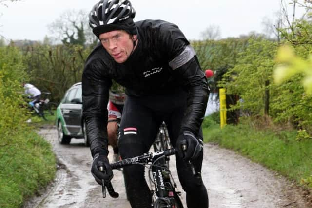 Olympic team pursuit champion Ed Clancy negotiates one of the Classic's tough tracks
PHOTO: Chris Meads Photography EMN-170418-124722002