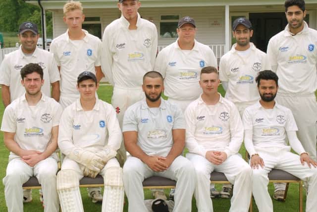 Syston Town remain largely unchanged from their 2016 side. From left, back - Ketan Dudharejia, George Corbert, Charlie Taylor, Carl Fourie, Amer Mazir, Ram Ghuman; front - Jack Blackwell. Charlie Wootton, Umar Razaq, Ben Drake, Zahir Tahir EMN-170419-102105002