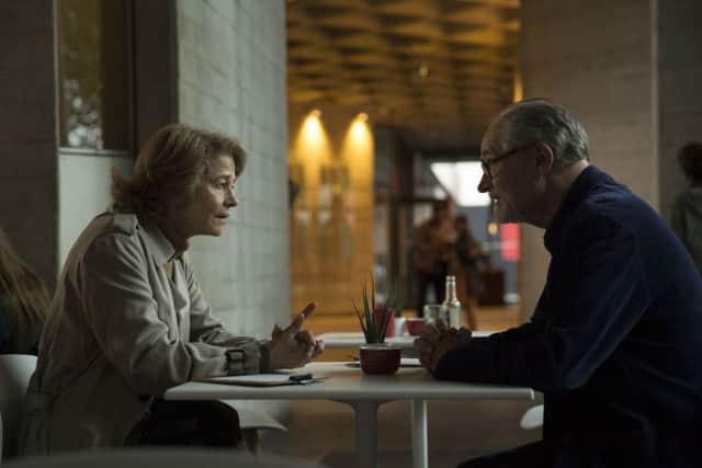 Charlotte Rampling as Veronica Ford and Jim Broadbent as Anthony 'Tony' Webster PHOTO: PA Photo/StudioCanal