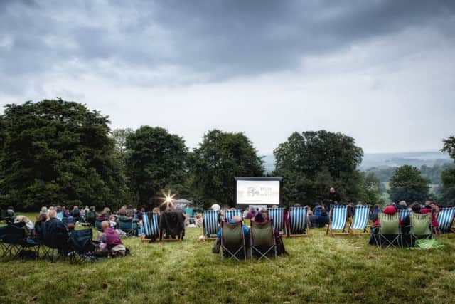 Outdoor cinema PHOTO: Julia Conway