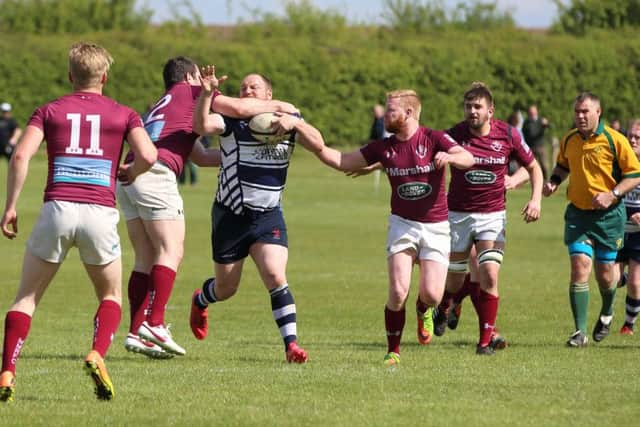 Action from Melton's final day defeat at Leighton Buzzard PICTURE: Steve Draper EMN-170426-134305002