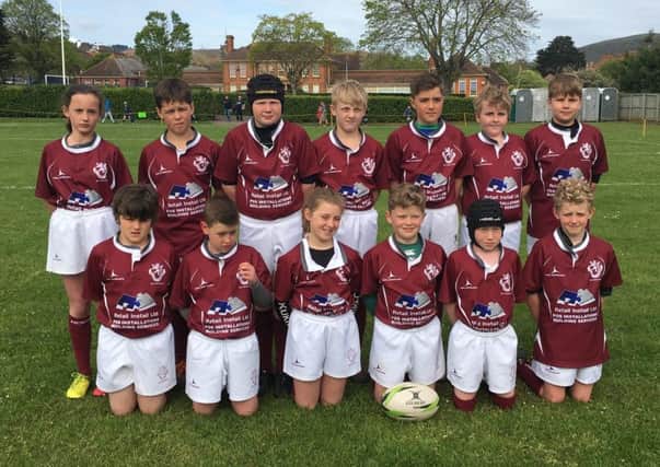 Melton RFC Under 11s before their final assignment of the season EMN-170205-153307002