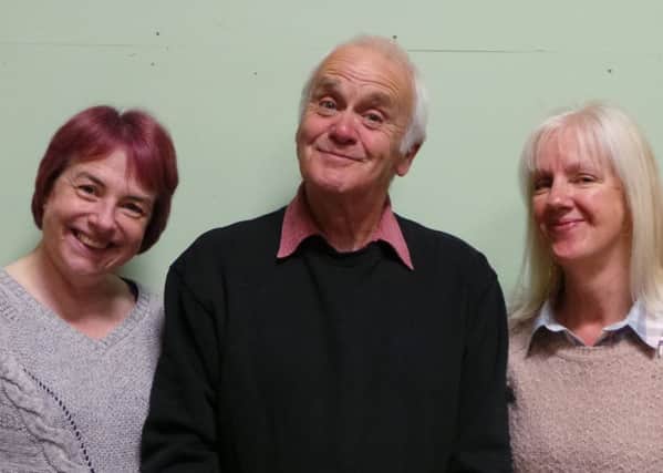 From left to right: Gill Bowler (Judith), Paul Puttnam (Eric) and Sally Portsmouth (Vicky), missing is Ron Berry who plays Mark PHOTO: Supplied