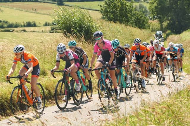 The inaugural Women's CiCLE Classic makes its way up the hill to Burrough for the first time. EMN-170405-152251002