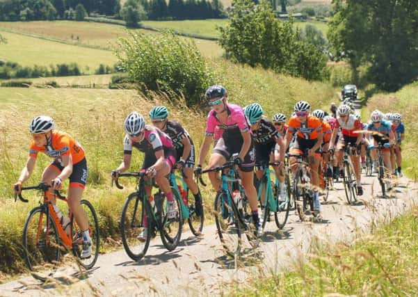 The inaugural Women's CiCLE Classic makes its way up the hill to Burrough for the first time. EMN-170405-152251002