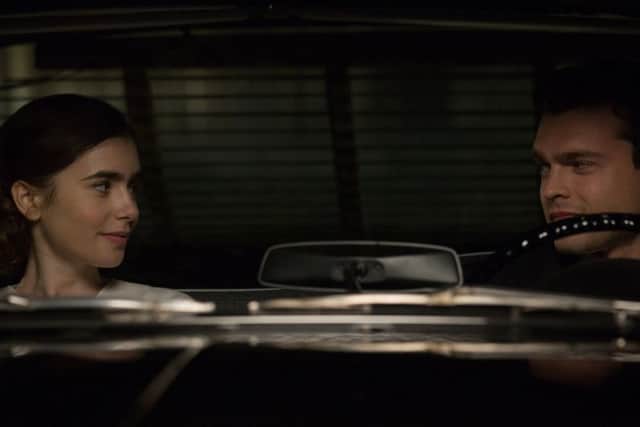 Lily Collins as Marla Mabrey and Alden Ehrenreich as Frank Forbes
PHOTO: PA Photo/Twentieth Century Fox