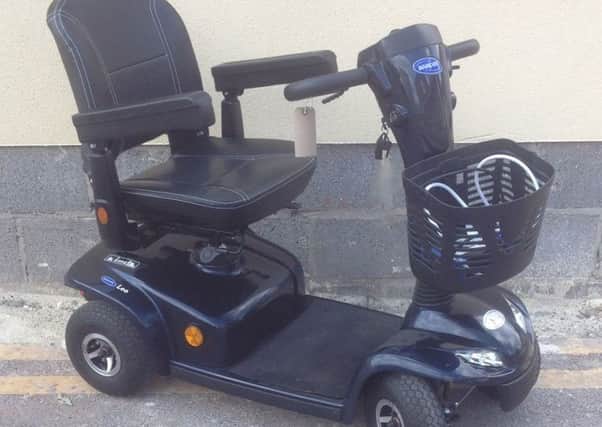 A mobility scooter stolen from a disabled woman in Melton EMN-170523-134324001