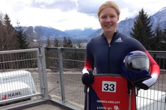 Coltman was one of just nine selected for the British Skeleton Talent squad - from 3,500 triallists EMN-170523-175626002