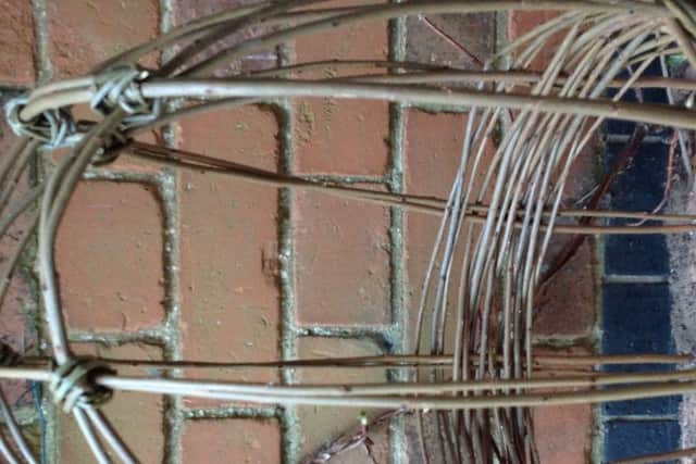 Willow weaving PHOTO: Supplied