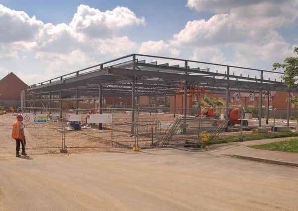 Building work underway on Melton's new Aldi store on Leicester Road EMN-170526-160406001