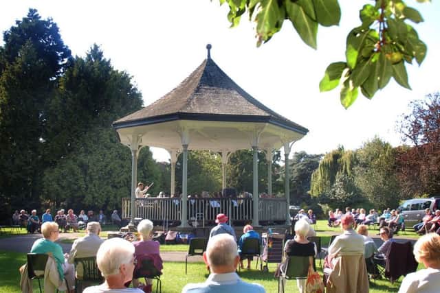 New Park bandstand PHOTO: Tim Williams