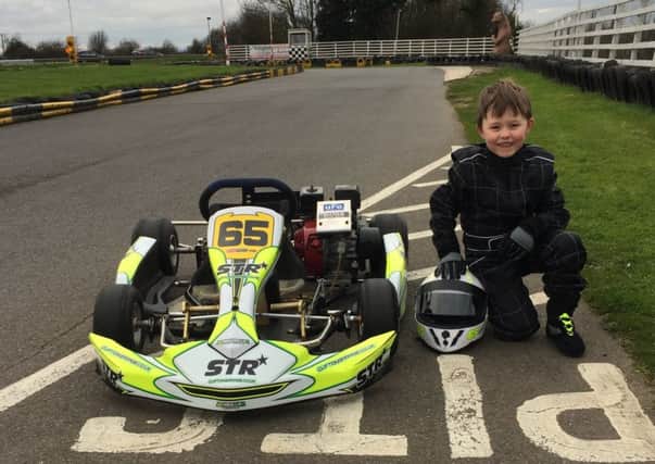 Chase Sharpe will start competitive kart racing next year EMN-170606-151020002