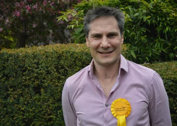 Ed Reynolds, Prospective Parliamentary Candidate for the Liberal Democrats contesting the Rutland and Melton seat at the 2017 General Election EMN-170531-092823001
