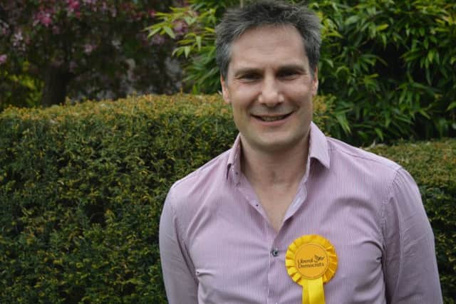 Ed Reynolds, Prospective Parliamentary Candidate for the Liberal Democrats contesting the Rutland and Melton seat at the 2017 General Election EMN-170531-092823001