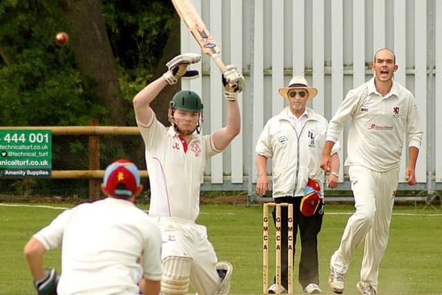 Tom Glover bowls to Hickman EMN-170606-084830002