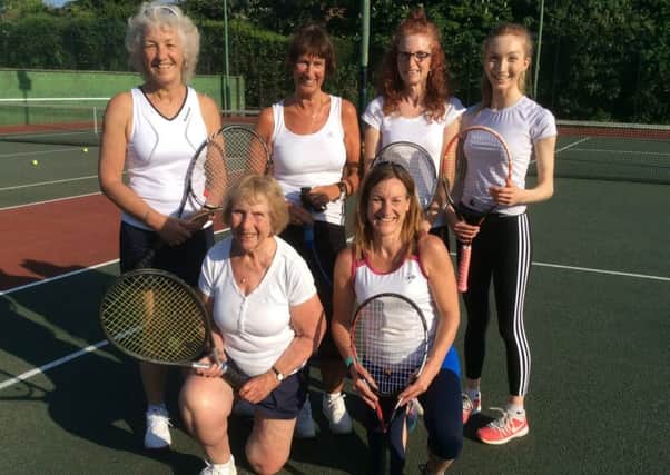 Hamilton Tennis Club's ladies' third team EMN-170606-100408002