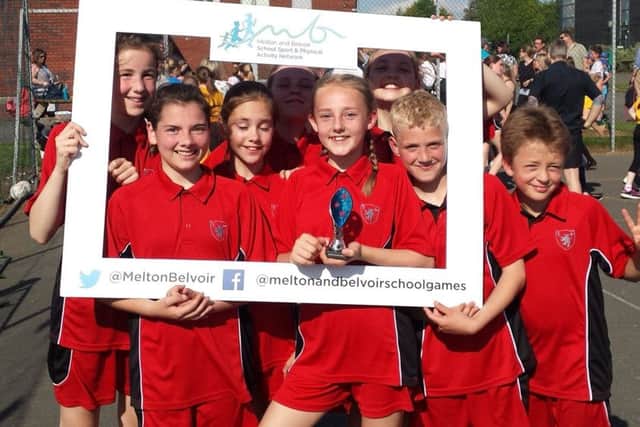 Area netball champions Brownlow Primary School EMN-170606-112548002