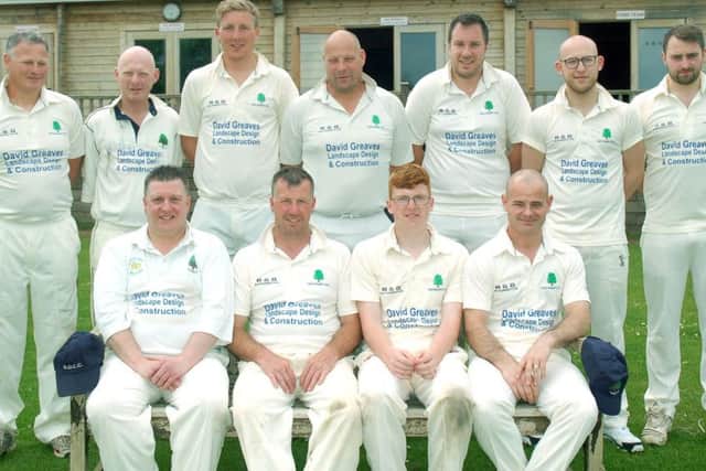 From left, back - Mick Coulter, Chris Knott, Rob Herrick, Joe Gant, Tom Driver, Ben Wass, Will Gent; front - Webster Freckingham, David Greaves, Alf Greaves, Wilf Conway EMN-170606-132241002