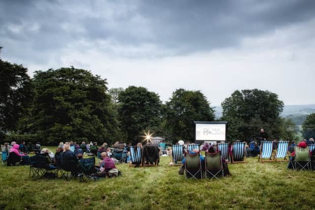 Outdoor cinema PHOTO: Julia Conway