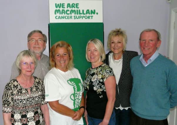 Members of the Melton Mowbray Macmillan Cancer Support Committee PHOTO: Supplied