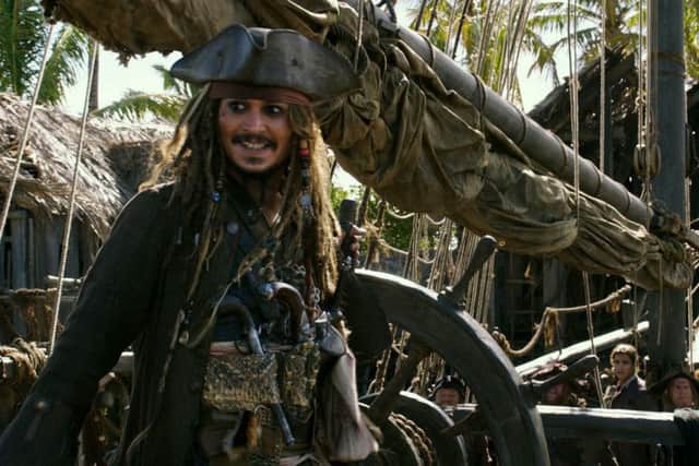 Pirates of the Caribbean: Dead Men Tell No Tales. Pictured: Jack Sparrow (Johnny Depp) PHOTO: PA Photo/Disney