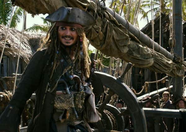Pirates of the Caribbean: Dead Men Tell No Tales. Pictured: Jack Sparrow (Johnny Depp) PHOTO: PA Photo/Disney