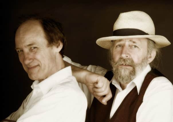 John Otway (left) and Wild Willy Barrett, who are set to play an iconic gig at Eastwell Villlage Hall EMN-170613-135940001