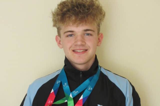 Graham followed his national medal double by becoming the first Melton swimmer to compete at the British Championships EMN-170614-085320002