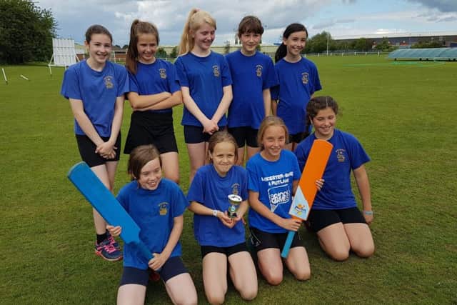 Bottesford Primary School's kwik cricket winners EMN-170614-144605002